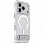 Husa Decoded AntiMicrobial Hybrid Stand Backcover cu MagSafe compatibila cu iPhone 18 Pro / 17 Pro, Frosted White 9 - lerato.ro
