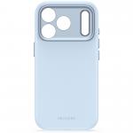 Husa Decoded AntiMicrobial Silicone Backcover cu MagSafe compatibila cu iPhone 18 Pro / 17 Pro, Sky Blue 13 - lerato.ro