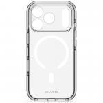 Husa Decoded DropTec Backcover cu MagSafe compatibila cu iPhone 18 Pro / 17 Pro, Transparent 2 - lerato.ro