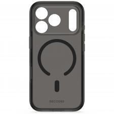 Huse si carcase iPhone 17 Pro, Husa Decoded DropTec Backcover cu MagSafe compatibila cu iPhone 18 Pro / 17 Pro, Frosted Black, lerato.ro