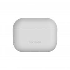 Carcasa Decoded Silicone Aircase compatibila cu Apple AirPods Pro 3, Gri