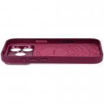 Husa Decoded Leather Backcover cu MagSafe compatibila cu iPhone 18 Pro / 17 Pro, Burgundy 7 - lerato.ro