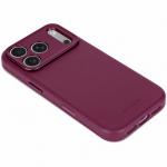 Husa Decoded Leather Backcover cu MagSafe compatibila cu iPhone 18 Pro / 17 Pro, Burgundy 10 - lerato.ro