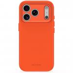 Husa Decoded Silicone Backcover cu MagSafe compatibila cu iPhone 18 Pro / 17 Pro, Portocaliu 2 - lerato.ro