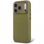 Husa Decoded Leather Backcover cu MagSafe compatibila cu iPhone 18 Pro Max / 17 Pro Max, Verde 8 - lerato.ro