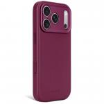 Husa Decoded Leather Backcover cu MagSafe compatibila cu iPhone 18 Pro Max / 17 Pro Max, Burgundy 4 - lerato.ro
