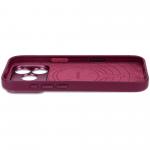 Husa Decoded Leather Backcover cu MagSafe compatibila cu iPhone 18 Pro Max / 17 Pro Max, Burgundy 6 - lerato.ro