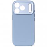 Husa Decoded Leather Backcover cu MagSafe compatibila cu iPhone 18 Pro Max / 17 Pro Max, Albastru 9 - lerato.ro