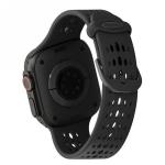 Curea din silicon Decoded Silicone Ares O compatibila cu Apple Watch 8/9/10/11/12/SE/Ultra, 44/45/46/49mm, Negru 3 - lerato.ro
