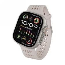 Curea din silicon Decoded Silicone Ares O compatibila cu Apple Watch 8/9/10/11/12/SE/Ultra, 44/45/46/49mm, Gri