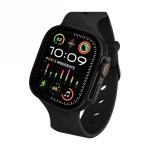 Curea din silicon Decoded Silicone Ares Splice compatibila cu Apple Watch 8/9/10/11/12/SE/Ultra, 44/45/46/49mm, Negru 2 - lerato.ro