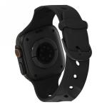 Curea din silicon Decoded Silicone Ares Splice compatibila cu Apple Watch 8/9/10/11/12/SE/Ultra, 44/45/46/49mm, Negru 3 - lerato.ro