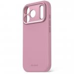 Husa Decoded AntiMicrobial Silicone Backcover cu MagSafe compatibila cu iPhone 18 Pro / 17 Pro, Roz 12 - lerato.ro