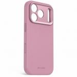 Husa Decoded AntiMicrobial Silicone Backcover cu MagSafe compatibila cu iPhone 18 Pro / 17 Pro, Roz 4 - lerato.ro
