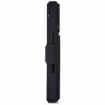 Husa Decoded Textured Silicone Detachable Wallet compatibila cu iPhone 18 Pro / 17 Pro, Negru 4 - lerato.ro