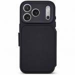 Husa Decoded Textured Silicone Detachable Wallet compatibila cu iPhone 18 Pro Max / 17 Pro Max, Negru 2 - lerato.ro