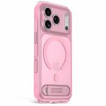 Husa Decoded AntiMicrobial Hybrid Stand Backcover cu MagSafe compatibila cu iPhone 18 Pro Max / 17 Pro Max, Clear Pink 13 - lerato.ro