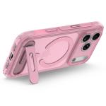 Husa Decoded AntiMicrobial Hybrid Stand Backcover cu MagSafe compatibila cu iPhone 18 Pro Max / 17 Pro Max, Clear Pink 5 - lerato.ro