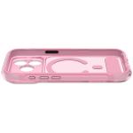 Husa Decoded AntiMicrobial Hybrid Stand Backcover cu MagSafe compatibila cu iPhone 18 Pro Max / 17 Pro Max, Clear Pink 7 - lerato.ro