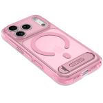 Husa Decoded AntiMicrobial Hybrid Stand Backcover cu MagSafe compatibila cu iPhone 18 Pro Max / 17 Pro Max, Clear Pink 9 - lerato.ro