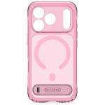 Husa Decoded AntiMicrobial Hybrid Stand Backcover cu MagSafe compatibila cu iPhone 18 Pro Max / 17 Pro Max, Clear Pink 10 - lerato.ro