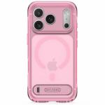 Husa Decoded AntiMicrobial Hybrid Stand Backcover cu MagSafe compatibila cu iPhone 18 Pro Max / 17 Pro Max, Clear Pink 11 - lerato.ro