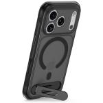 Husa Decoded AntiMicrobial Hybrid Stand Backcover cu MagSafe compatibila cu iPhone 18 Pro Max / 17 Pro Max, Frosted Black 3 - lerato.ro
