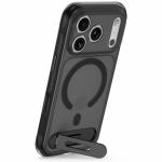 Husa Decoded AntiMicrobial Hybrid Stand Backcover cu MagSafe compatibila cu iPhone 18 Pro Max / 17 Pro Max, Frosted Black 12 - lerato.ro