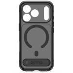 Husa Decoded AntiMicrobial Hybrid Stand Backcover cu MagSafe compatibila cu iPhone 18 Pro Max / 17 Pro Max, Frosted Black 10 - lerato.ro