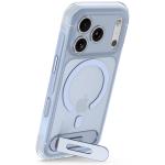 Husa Decoded AntiMicrobial Hybrid Stand Backcover cu MagSafe compatibila cu iPhone 18 Pro Max / 17 Pro Max, Clear Navy 3 - lerato.ro