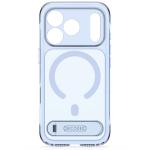 Husa Decoded AntiMicrobial Hybrid Stand Backcover cu MagSafe compatibila cu iPhone 18 Pro Max / 17 Pro Max, Clear Navy 10 - lerato.ro