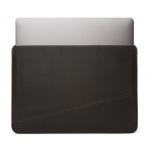 Husa laptop Decoded Leather Frame Sleeve compatibila cu Macbook Air / Pro 13 inch Black 7 - lerato.ro