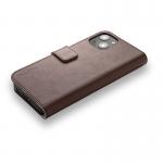 Husa din piele naturala Decoded Detachable Wallet MagSafe compatibila cu iPhone 13 Mini Brown 4 - lerato.ro