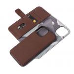 Husa din piele naturala Decoded Detachable Wallet MagSafe compatibila cu iPhone 13 Pro Max Brown
