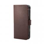 Husa din piele naturala Decoded Detachable Wallet MagSafe compatibila cu iPhone 13 Pro Max Brown