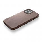 Carcasa din piele naturala Decoded BackCover MagSafe compatibila cu iPhone 13 Pro Brown 3 - lerato.ro