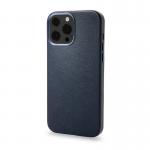 Carcasa din piele naturala Decoded BackCover MagSafe compatibila cu iPhone 13 Pro Navy Blue 3 - lerato.ro