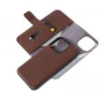 Husa din piele naturala Decoded Detachable Wallet MagSafe compatibila cu iPhone 13 Pro Brown