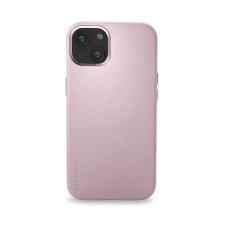 Carcasa din piele naturala Decoded BackCover MagSafe compatibila cu iPhone 13 Pink