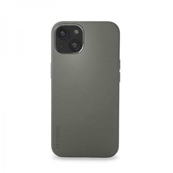 Carcasa Decoded Silicone BackCover MagSafe compatibila cu iPhone 13 Olive