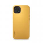 Carcasa Decoded Silicone BackCover MagSafe compatibila cu iPhone 13 Yellow 2 - lerato.ro