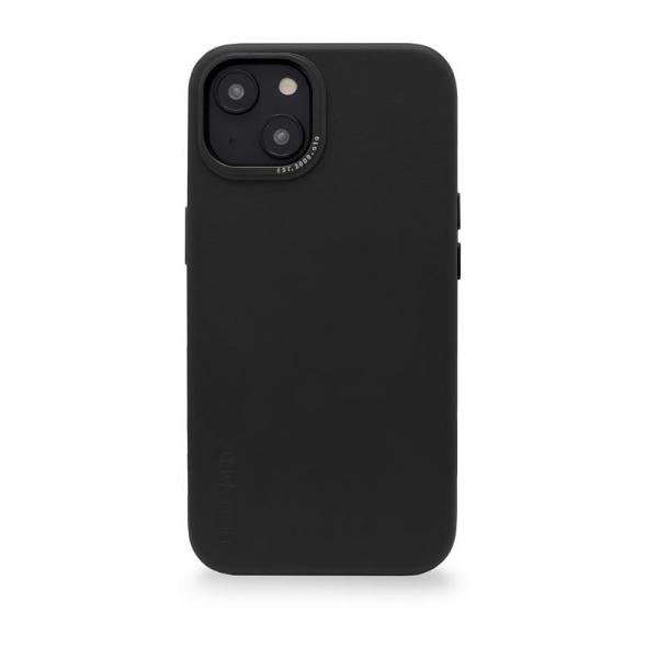 Carcasa din piele naturala Decoded BackCover MagSafe compatibila cu iPhone 14 Plus Black 1 - lerato.ro