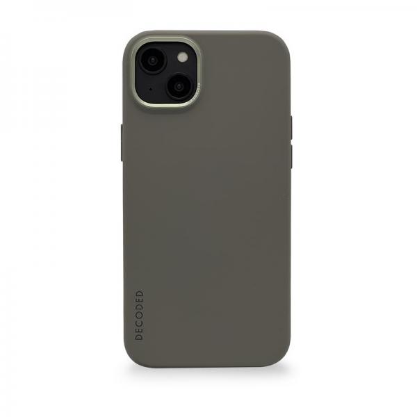 Carcasa Decoded Silicone BackCover MagSafe compatibila cu iPhone 14 Plus Olive