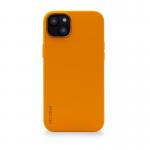 Carcasa Decoded Silicone BackCover MagSafe compatibila cu iPhone 14 Plus Apricot 2 - lerato.ro