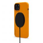 Carcasa Decoded Silicone BackCover MagSafe compatibila cu iPhone 14 Plus Apricot 5 - lerato.ro