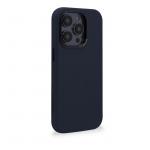 Carcasa din piele naturala Decoded BackCover MagSafe compatibila cu iPhone 14 Pro Max Navy Blue 6 - lerato.ro