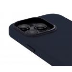 Carcasa din piele naturala Decoded BackCover MagSafe compatibila cu iPhone 14 Pro Navy Blue 6 - lerato.ro