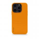 Carcasa Decoded Silicone BackCover MagSafe compatibila cu iPhone 14 Pro Apricot 2 - lerato.ro
