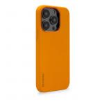 Carcasa Decoded Silicone BackCover MagSafe compatibila cu iPhone 14 Pro Apricot