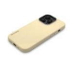 Carcasa Decoded Silicone BackCover MagSafe compatibila cu iPhone 14 Pro Sweet Corn